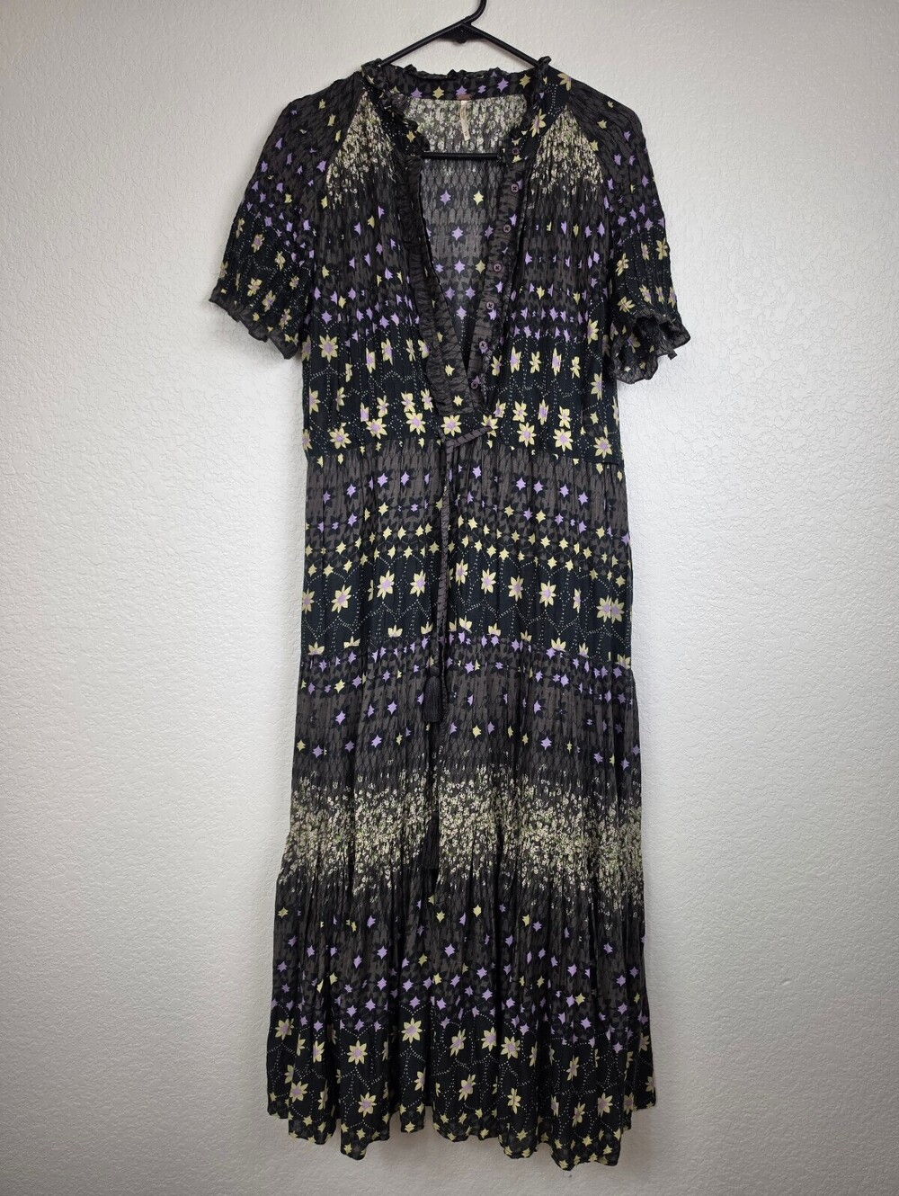 Free People Medium Witchy Whimsigoth Midi Dress